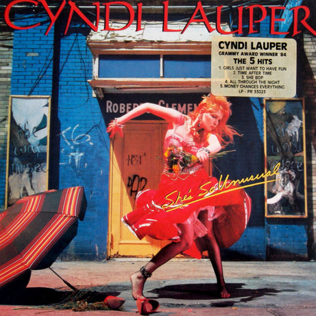 Cyndi Lauper : She's So Unusual (LP, Album, RE)