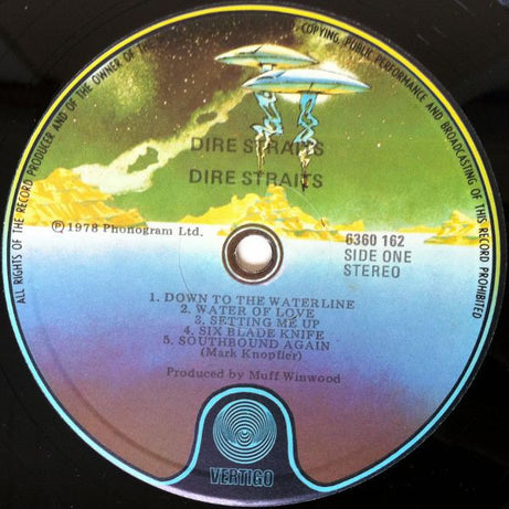 Dire Straits : Dire Straits (LP, Album)