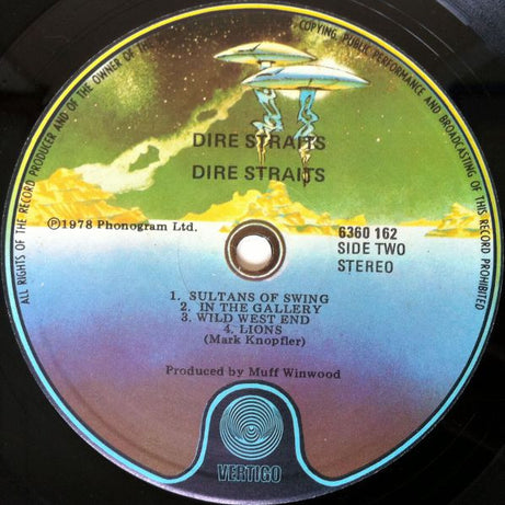 Dire Straits : Dire Straits (LP, Album)