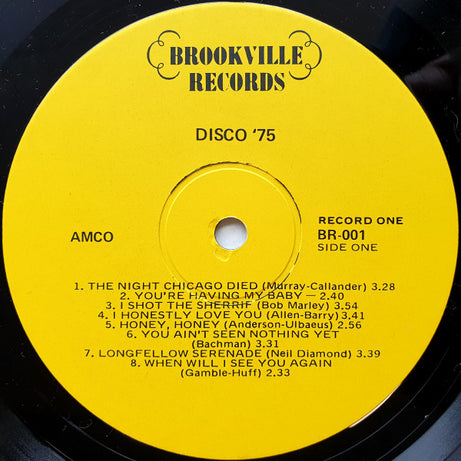 Unknown Artist : Disco '75 (2xLP)