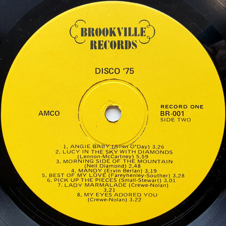 Unknown Artist : Disco '75 (2xLP)