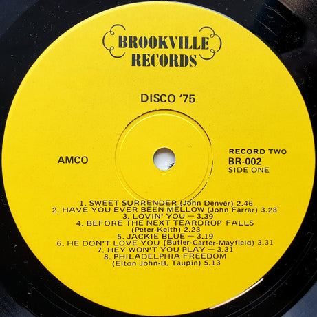 Unknown Artist : Disco '75 (2xLP)