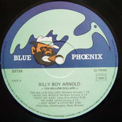 Billy Boy Arnold : Ten Million Dollars (LP)
