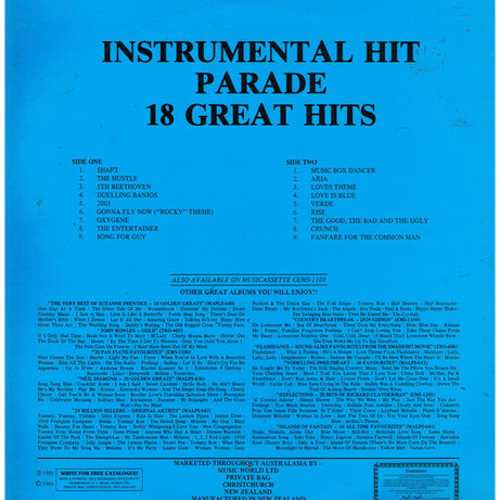 Unknown Artist : Instrumental Hit Parade - 18 Great Hits (LP)