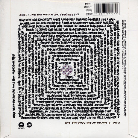 Dream Warriors : Wash Your Face In My Sink (7", Single, Sil)