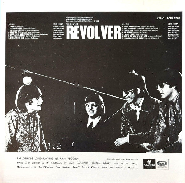 The Beatles : Revolver (LP, Album, RE)