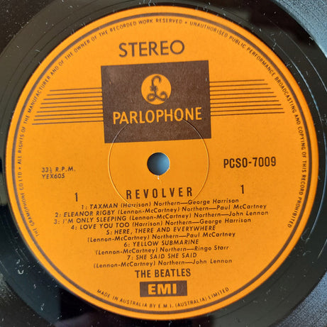 The Beatles : Revolver (LP, Album, RE)
