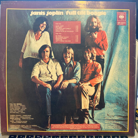 Janis Joplin : Pearl (LP, Album)