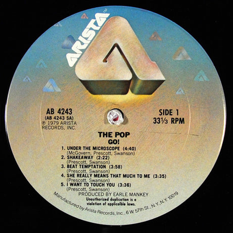 The Pop : Go! (LP, Album)