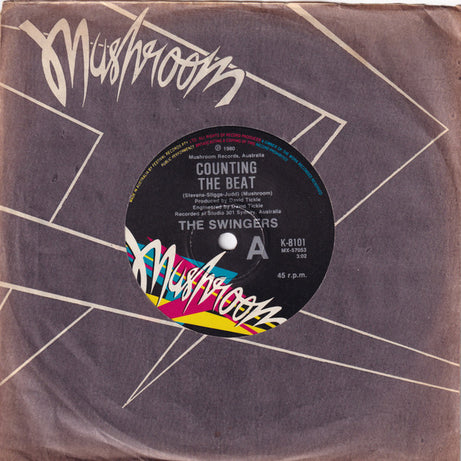 The Swingers : Counting The Beat (7", Single)