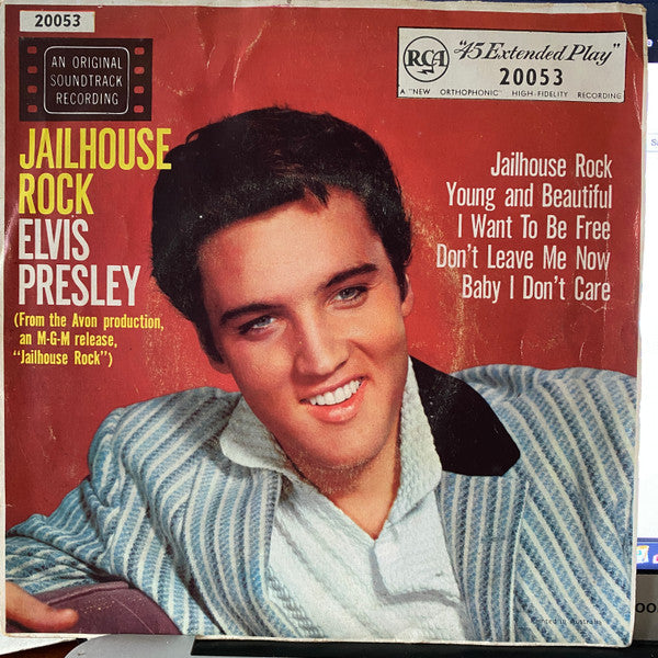 Elvis Presley : Jailhouse Rock (7", Album, EP)