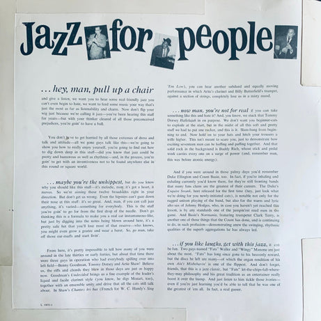 Various : Jazz For People Who Hate Jazz (LP, Comp, Mono, Uni)