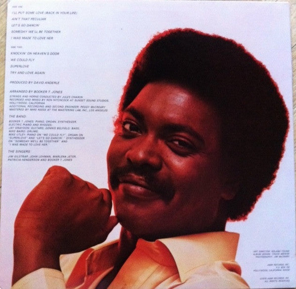 Booker T. Jones : Try And Love Again (LP, Album)