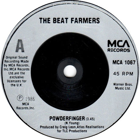 The Beat Farmers : Powderfinger (7", Single)