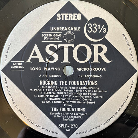 The Foundations : Rocking The Foundations (LP)