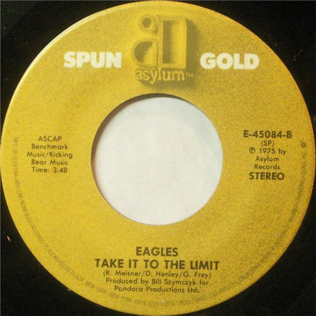 Eagles : Lyin' Eyes / Take It To The Limit (7", RE)