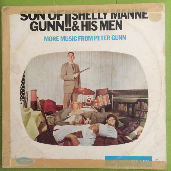 Shelly Manne & His Men : Shelly Manne And His Men Play More 'Peter Gunn' (LP, Mono, Fli)