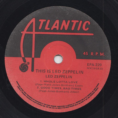Led Zeppelin : This Is Led Zeppelin (7", EP)