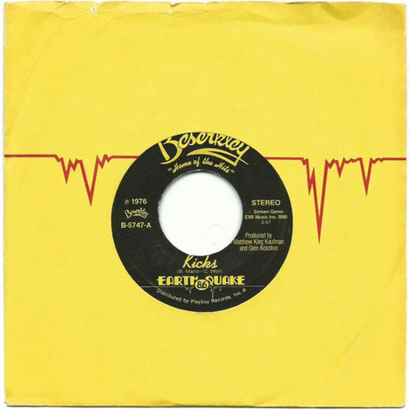 Earth Quake (2) : Kicks / Trainride (7")