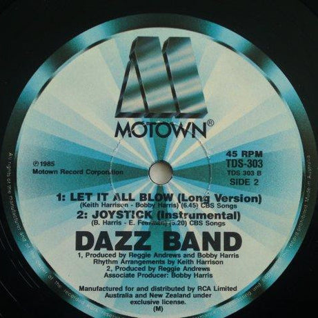 Dazz Band : Let It Whip (12")