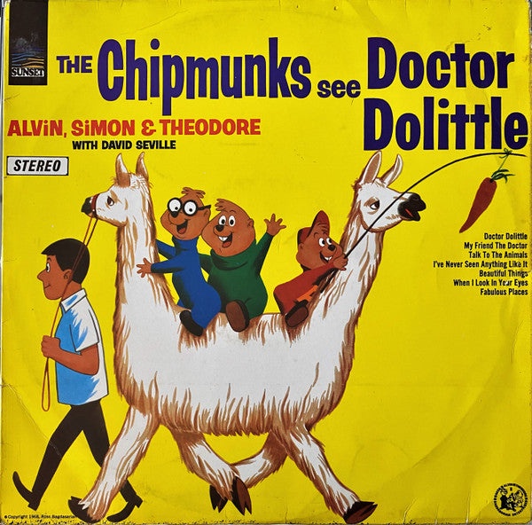 The Chipmunks : The Chipmunks See Doctor Dolittle (LP, Album)