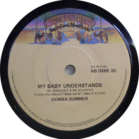 Barbra Streisand & Donna Summer : No More Tears (Enough Is Enough) (7", Single)
