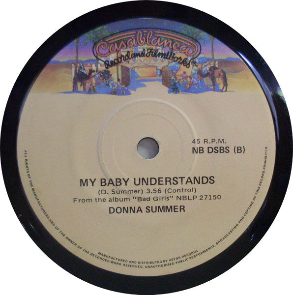 Barbra Streisand & Donna Summer : No More Tears (Enough Is Enough) (7", Single)