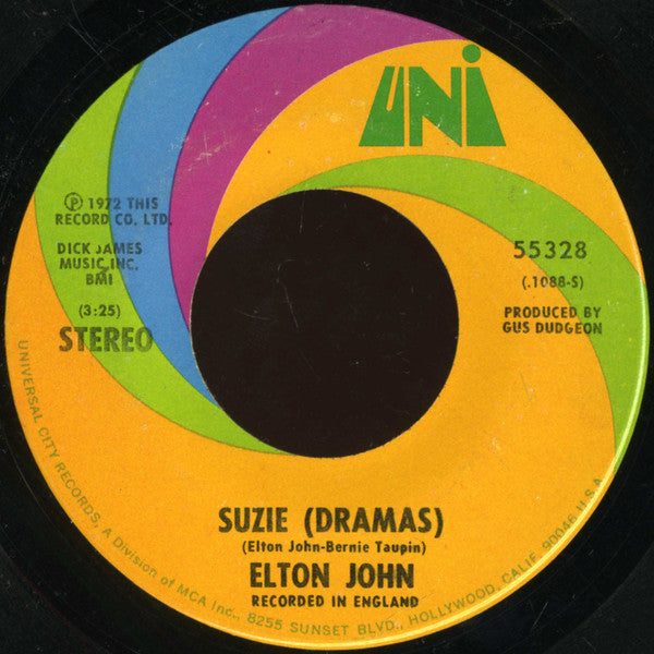 Elton John : Rocket Man (7", Single)