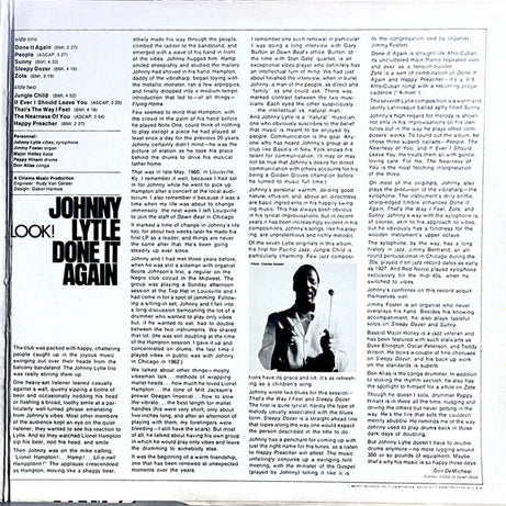 Johnny Lytle : Done It Again (LP, Album)
