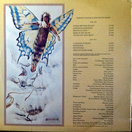 Golden Avatar : A Change Of Heart (LP, Album)