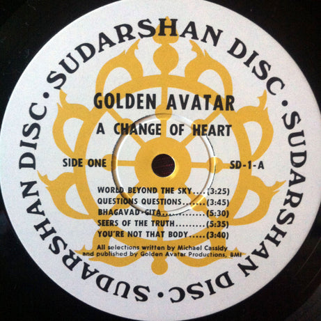 Golden Avatar : A Change Of Heart (LP, Album)