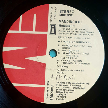 Mandingo (6) : Mandingo III (LP, Album)