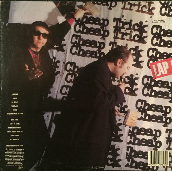 Cheap Trick : Lap Of Luxury (LP, Album)