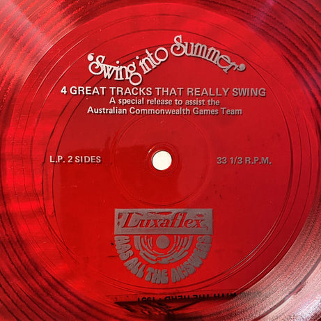 Unknown Artist : Swing Into Summer (Flexi, 7", Single, Red)
