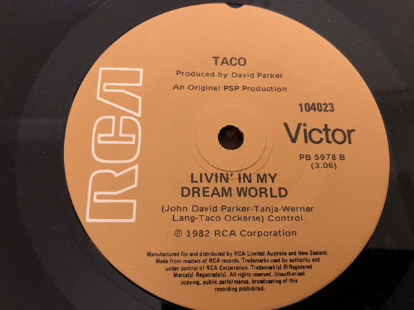 Taco : Puttin' On The Ritz (7", Single)