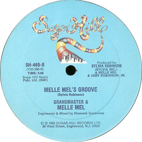 Grandmaster Flash & Melle Mel : White Lines (Don't Don't Do It) / Melle Mel's Groove (12", Maxi)