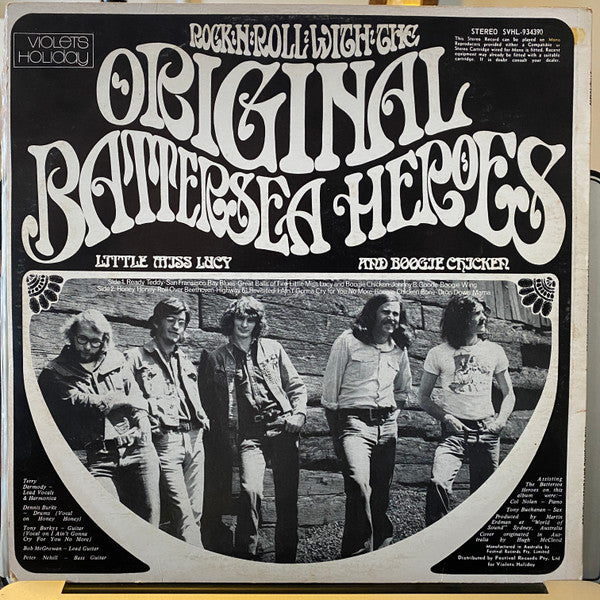 The Original Battersea Heroes : Rock 'n' Roll With The Original Battersea Heroes (LP, Album)