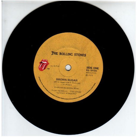 The Rolling Stones : Brown Sugar / Bitch (7", Single)