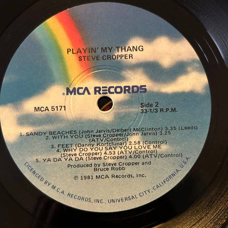 Steve Cropper : Playin' My Thang (LP, Album)