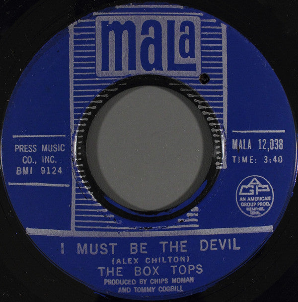 Box Tops : I Shall Be Released / I Must Be The Devil (7", Single, Styrene)