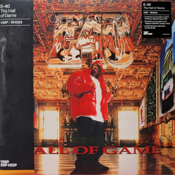 E-40 : Tha Hall Of Game (2xLP, Album, Club, RE, RM, Red)