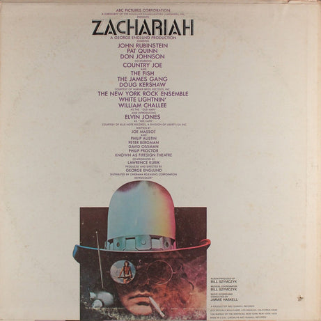 Various : Zachariah (Original Motion Picture Soundtrack) (LP)