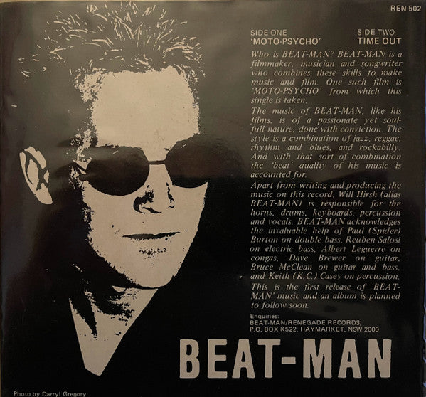 Beat-Man : Moto-Psycho (7", Single)