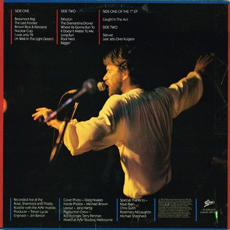 Redgum : Caught In The Act (LP, Album + 7", EP, Bon)