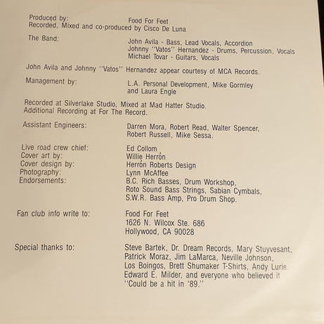 Food For Feet : Food For Feet (LP, MiniAlbum)