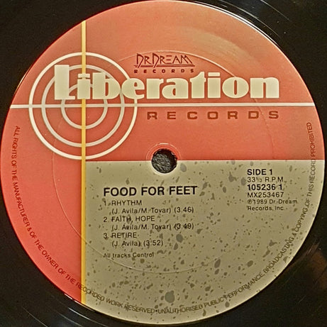 Food For Feet : Food For Feet (LP, MiniAlbum)