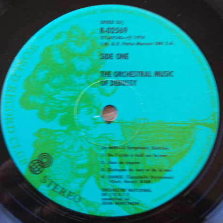 Claude Debussy, Orchestre National De L'O.R.T.F.*, Jean Martinon : Orchestral Works (5xLP, Club + Box)