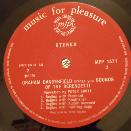 Grahame Dangerfield : Sounds Of The Serengeti (LP)