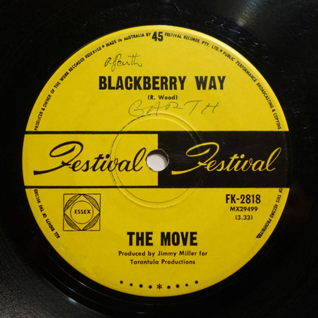 The Move : Blackberry Way (7", 2nd)