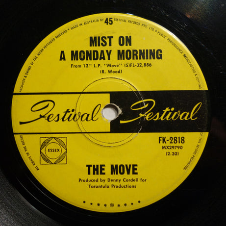 The Move : Blackberry Way (7", 2nd)